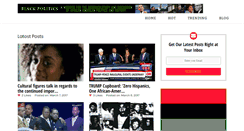 Desktop Screenshot of blackpolitics.org
